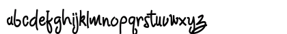 Rastha Regular Lowercase Preview