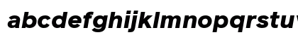 Reader Pro Black Italic Lowercase Preview