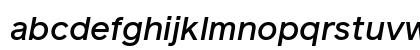 Reader Pro Medium Italic Lowercase Preview