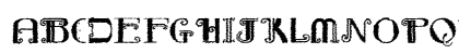 Rebimboca Trash Regular Lowercase Preview