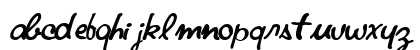 RebuffText Regular Lowercase Preview