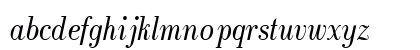 RecitalSSK Italic Lowercase Preview