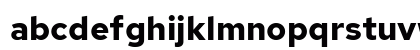 Red Hat Text Bold Lowercase Preview