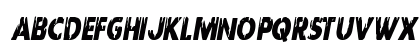Red Undead Condensed Italic Condensed Italic Preview