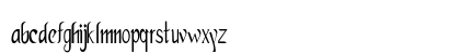 Redfall Condensed Regular Lowercase Preview
