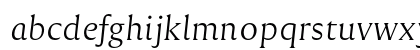 Reforma 1918 Blanca Italica Lowercase Preview