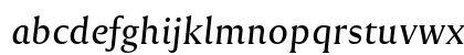 Reforma 1918 Gris Italica Lowercase Preview