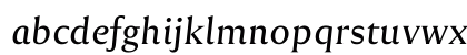Reforma 1918 Gris Italica Lowercase Preview