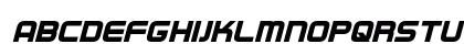 Regen Bold Italic Lowercase Preview