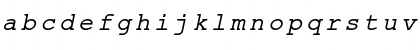 ER Kurier KOI8-R Italic Font