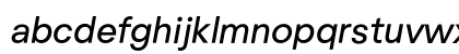 Regola Pro Regular Oblique Lowercase Preview