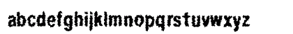Regurgitation Regular Lowercase Preview