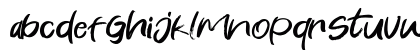 Rehat Regular Lowercase Preview