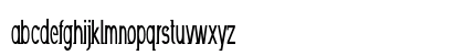 Rendart Extra-condensed Bold Lowercase Preview
