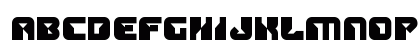 Replicant Bold Lowercase Preview
