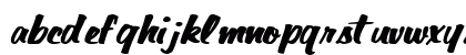 ReservedText46 Bold Lowercase Preview