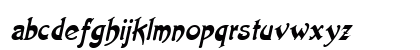 Retreat Oblique Lowercase Preview