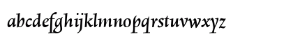 RialtoDF Bold Italic Lowercase Preview