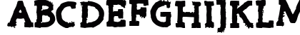Riot Ton Regular Lowercase Preview