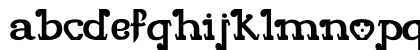 Rita Mouse Regular Lowercase Preview
