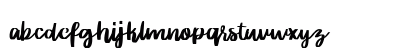 Rither Regular Lowercase Preview