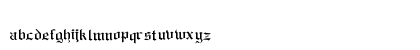 RM Albion Regular Lowercase Preview
