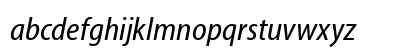 Myriad Web Pro Condensed Italic Preview