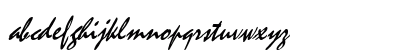 Mystic Condensed Italic Lowercase Preview