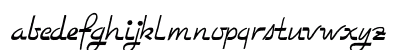 Rockabilly Regular Lowercase Preview