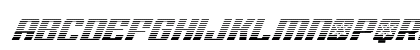 Rocket Pop Gradient Regular Lowercase Preview
