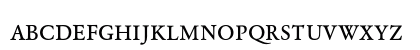 RoGaramond Book SC Lowercase Preview