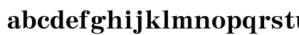 Ro Hon Mincho Std U Lowercase Preview