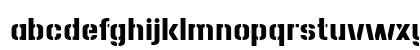 Roll Accurate Regular Lowercase Preview