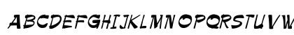 Roller Regular Lowercase Preview