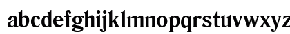 Romana Bold Lowercase Preview