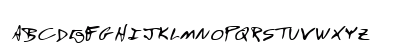 RoscoesHand Regular Lowercase Preview