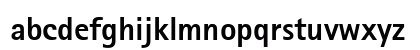 RotisSansSerif ExtraBold Regular Lowercase Preview