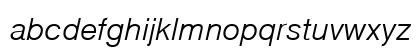 NimbusSanDLig Italic Preview