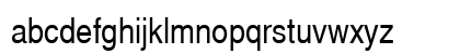 NimbusSanLCon Regular Lowercase Preview
