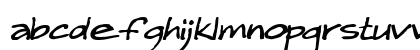 RoughRiderType60 Regular Lowercase Preview