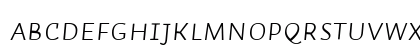 Auto 1 Light Italic SmCp Preview