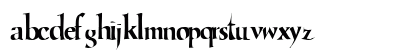 RoyalBrushNew20 Regular Lowercase Preview