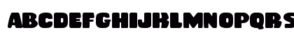 Rubber Boy Expanded Lowercase Preview