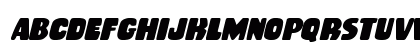 Rubber Boy Italic Lowercase Preview