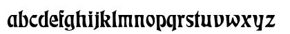 Rudelsberg Medium Lowercase Preview