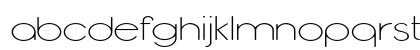 Rue Borgia Expanded Regular Lowercase Preview