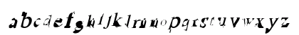 Ruined Serif Ita Lowercase Preview