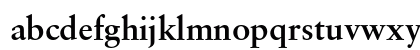Sabon Bold Oldstyle Figures Lowercase Preview