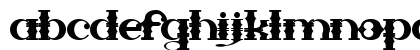 Sampa Midnight Regular Lowercase Preview