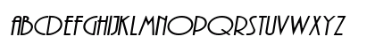 Sanguine Oblique Lowercase Preview